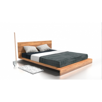 Bed Lacq (Natural Wood)